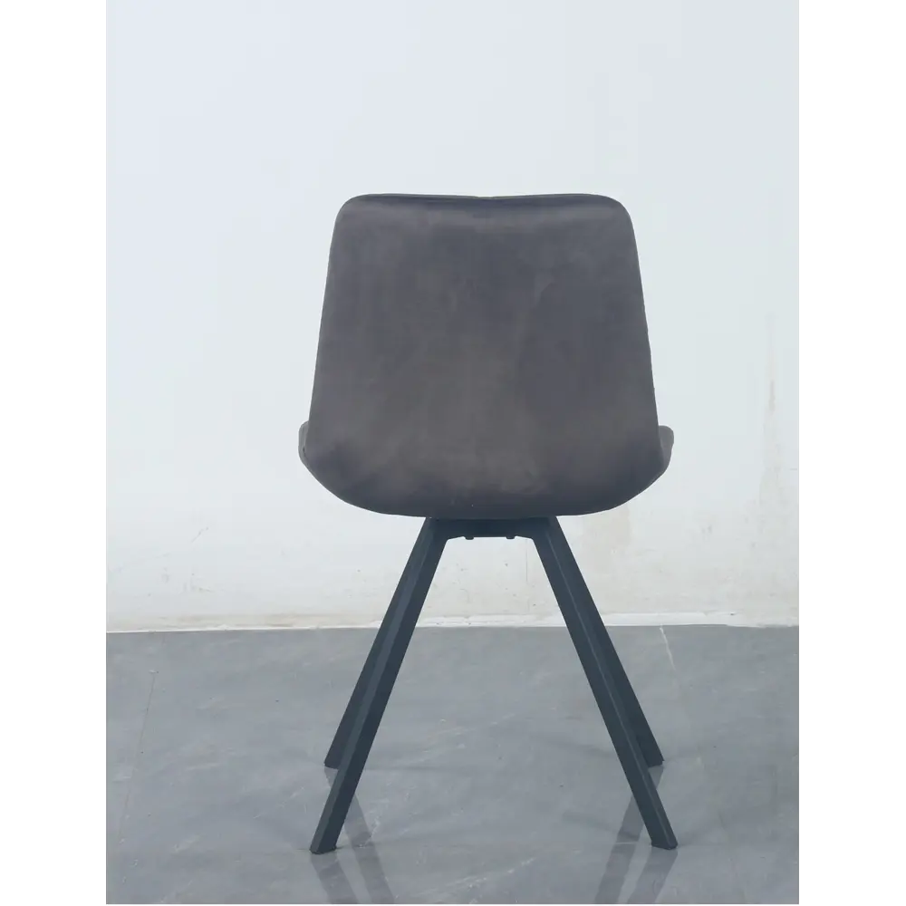 Фото 4 Стулья мягкие с поворотным механизмом La alta Gustaf 2 шт темно-серый ножки черные Фото 4 Стулья мягкие с поворотным механизмом La alta Gustaf 2 шт темно-серый ножки черные