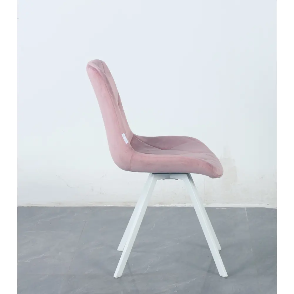 Фото 4 Стулья мягкие с поворотным механизмом La alta Gustaf 2 шт ножки белые Фото 4 Стулья мягкие с поворотным механизмом La alta Gustaf 2 шт ножки белые