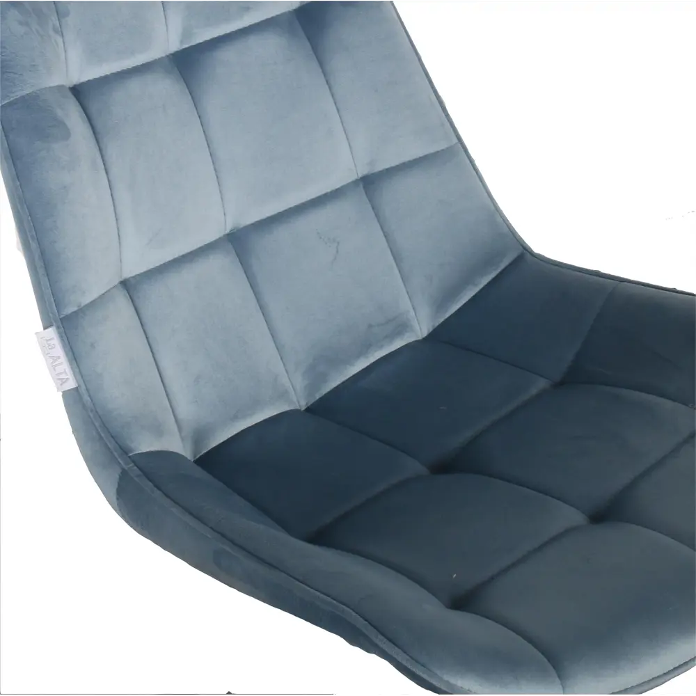 Фото 2 Стул мягкий для кухни La alta Richard комплект 2 шт синий камень Фото 2 Стул мягкий для кухни La alta Richard комплект 2 шт синий камень