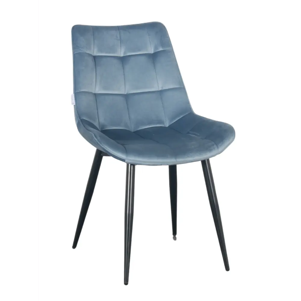 Фото 4 Стул мягкий для кухни La alta Richard комплект 2 шт синий камень Фото 4 Стул мягкий для кухни La alta Richard комплект 2 шт синий камень
