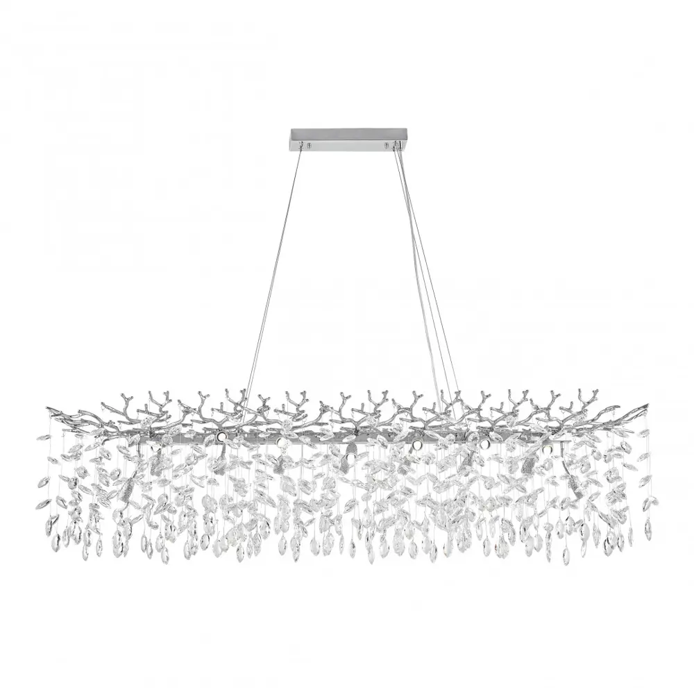 Фото Светильник подвесной Arte Milano Milano-2 23210.1500.16.g9.b cr 16 ламп 32 м² цвет хром Фото Светильник подвесной Arte Milano Milano-2 23210.1500.16.g9.b cr 16 ламп 32 м² цвет хром