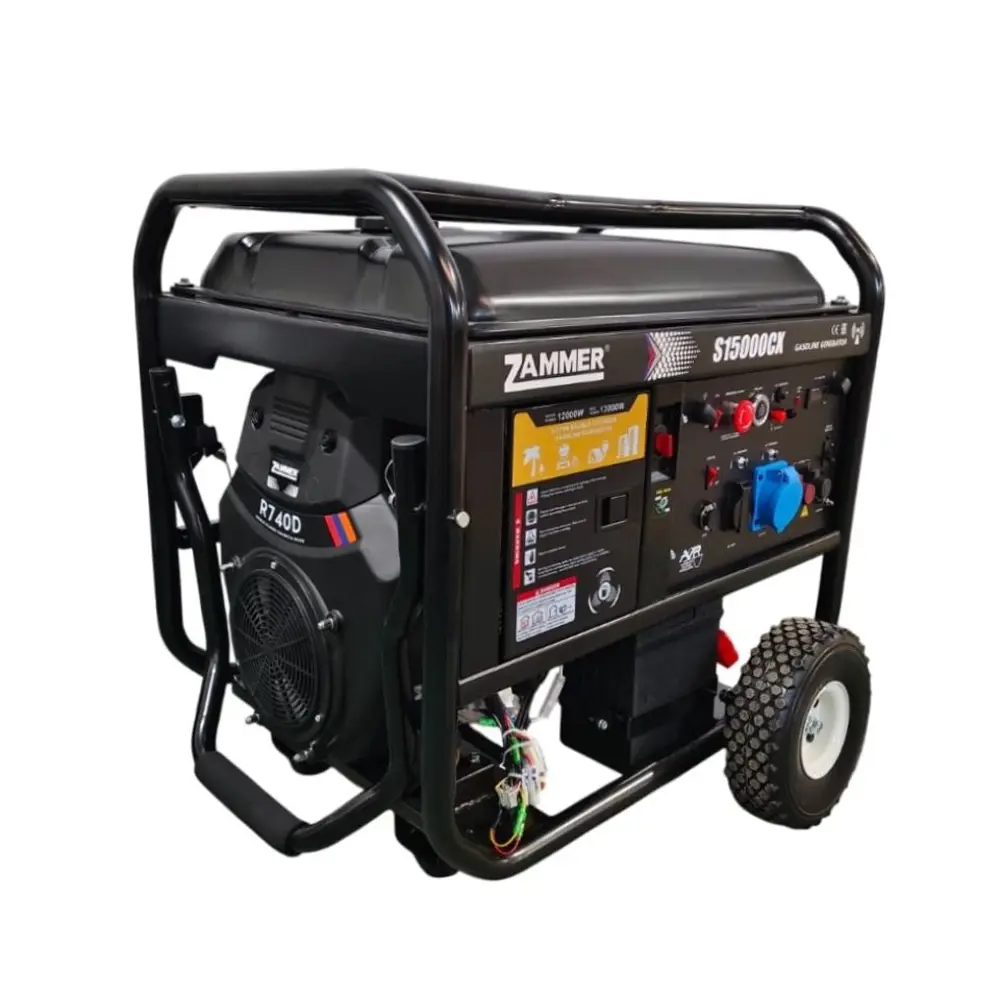 Фото Генератор бензиновый Zammer S15000CX, 13 кВт