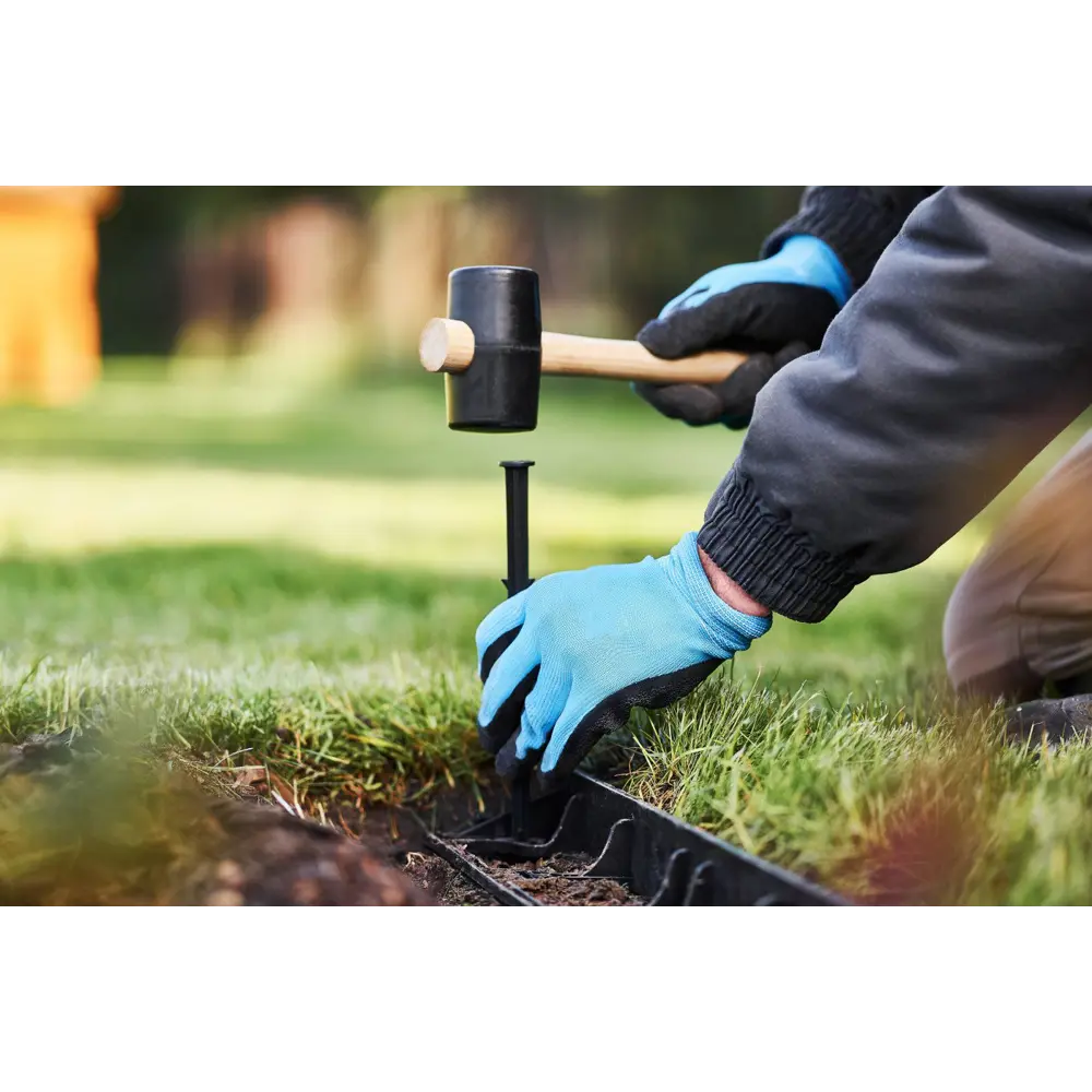 Фото 2 Бордюр Aquadrenag 80454 100 см 4.5 см черный Фото 2 Бордюр Aquadrenag 80454 100 см 4.5 см черный