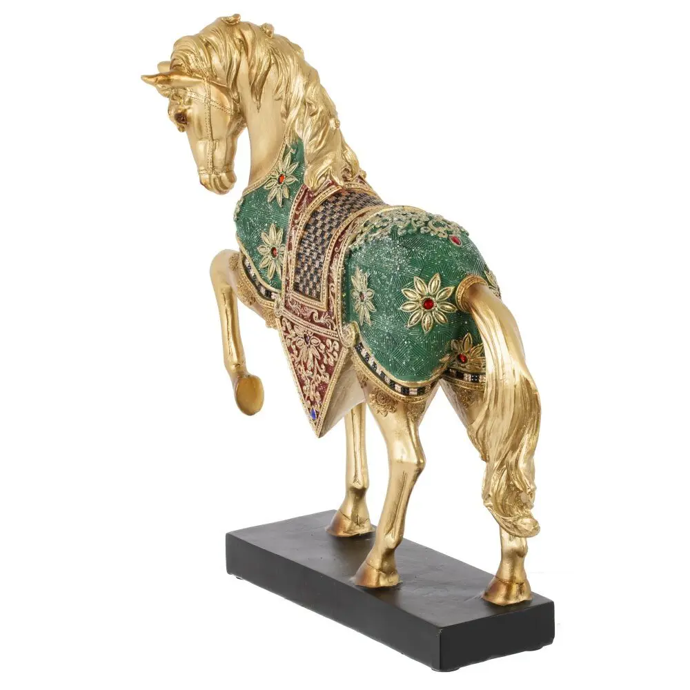 Фото 4 Фигура декоративная Лошадь 822810 7.5x32 см желтый/золотой Фото 4 Фигура декоративная Лошадь 822810 7.5x32 см желтый/золотой