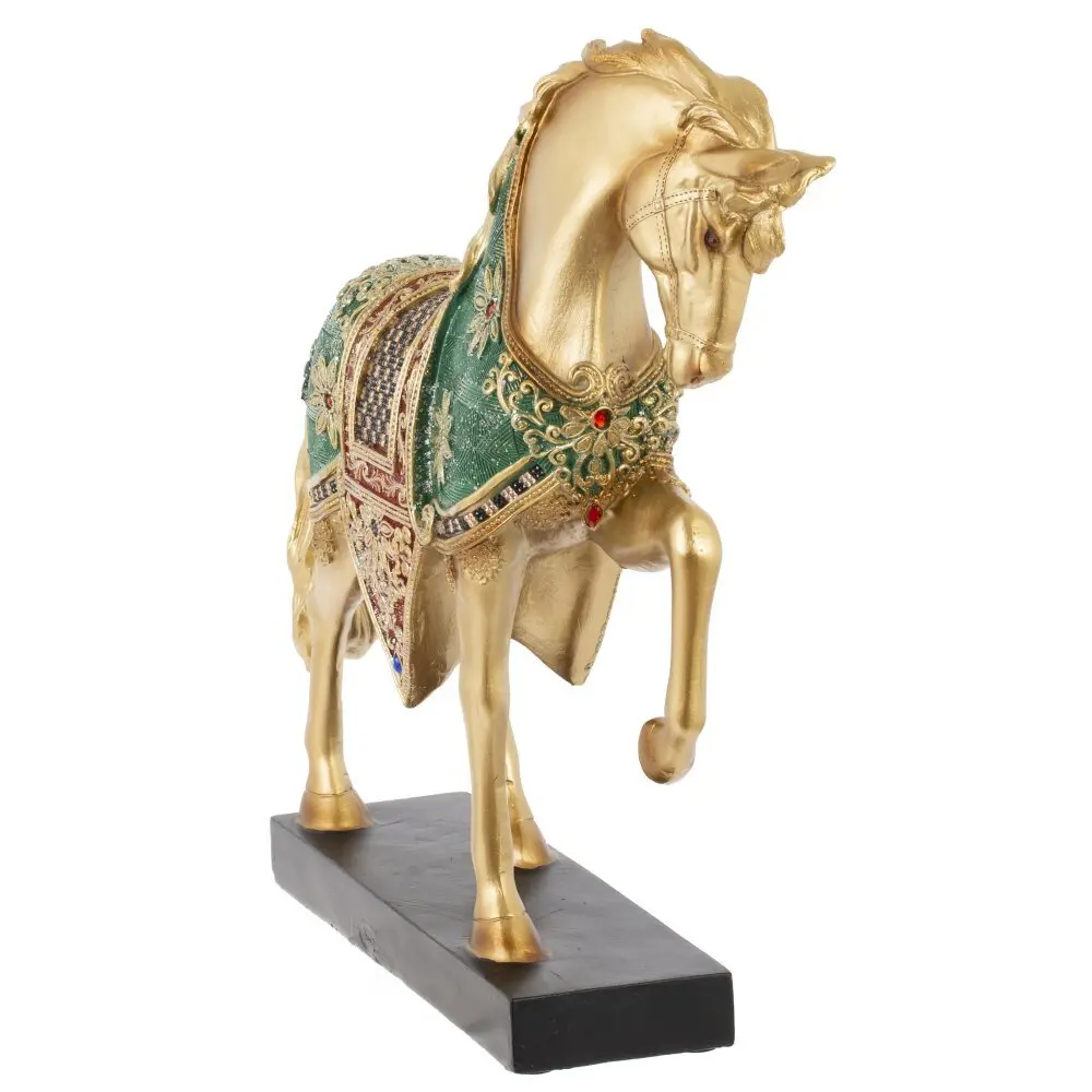 Фото 3 Фигура декоративная Лошадь 822810 7.5x32 см желтый/золотой Фото 3 Фигура декоративная Лошадь 822810 7.5x32 см желтый/золотой