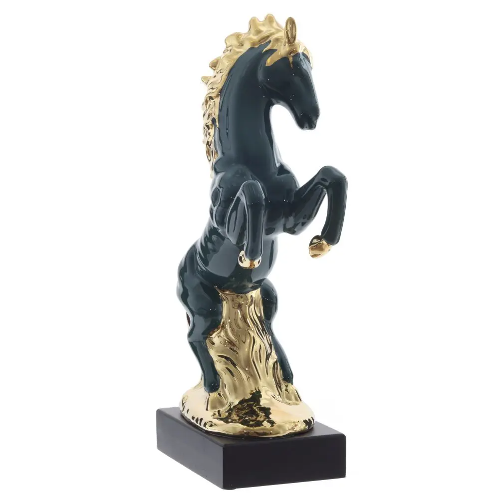 Фото 2 Фигура декоративная Лошадь 825294 11x38 см зеленый Фото 2 Фигура декоративная Лошадь 825294 11x38 см зеленый