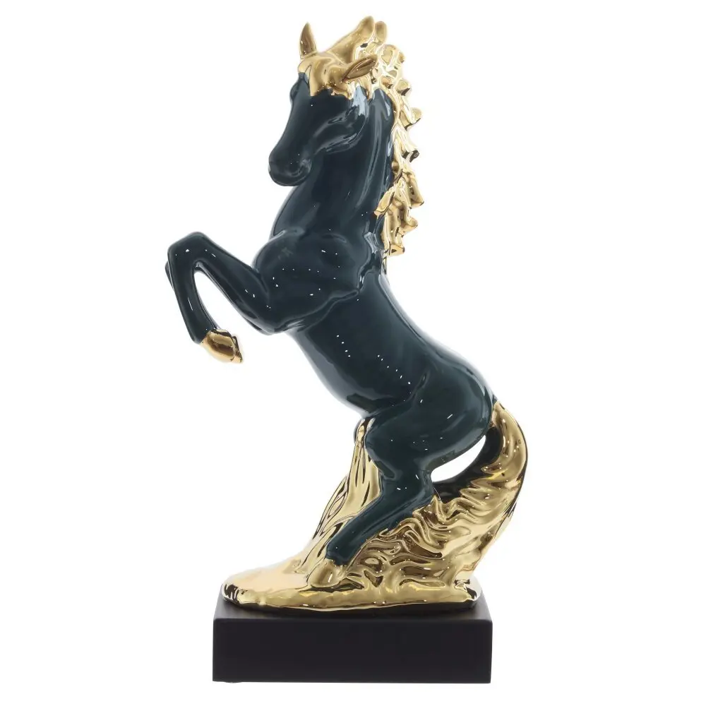 Фото Фигура декоративная Лошадь 825294 11x38 см зеленый Фото Фигура декоративная Лошадь 825294 11x38 см зеленый