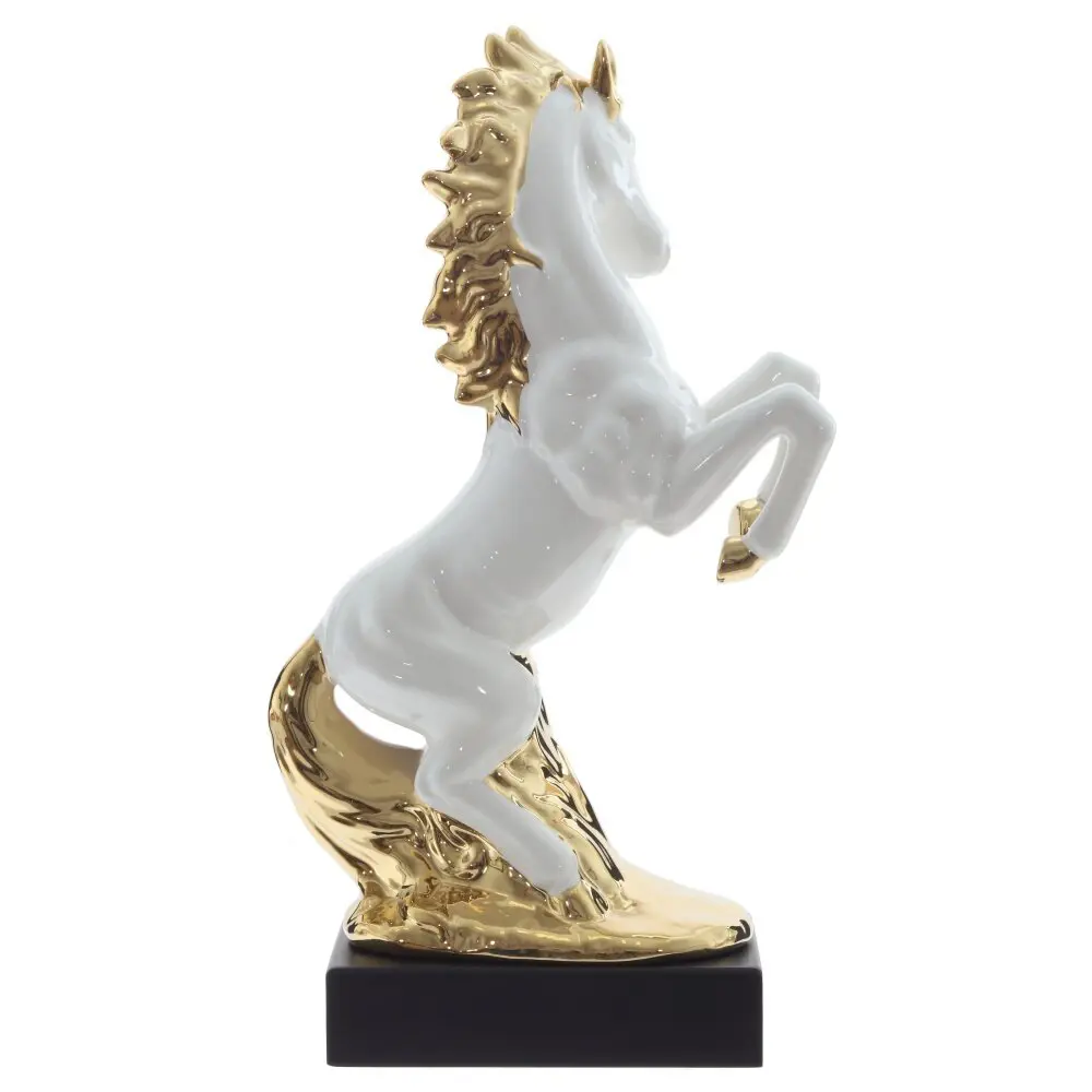 Фото 3 Фигура декоративная Лошадь 825295 11x38 см белый