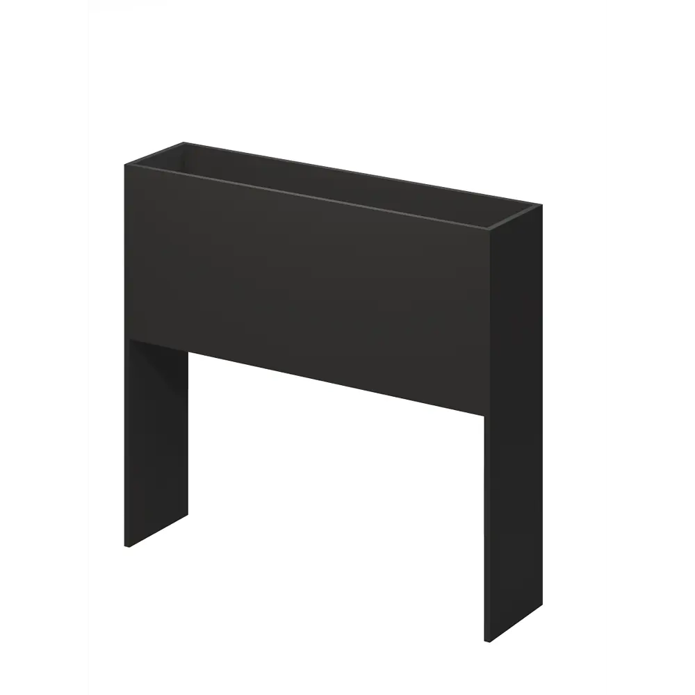 Фото Подставка для цветочных горшков Vetona 100927 120 см x 24 см x 110 см лдсп черный Фото Подставка для цветочных горшков Vetona 100927 120 см x 24 см x 110 см лдсп черный