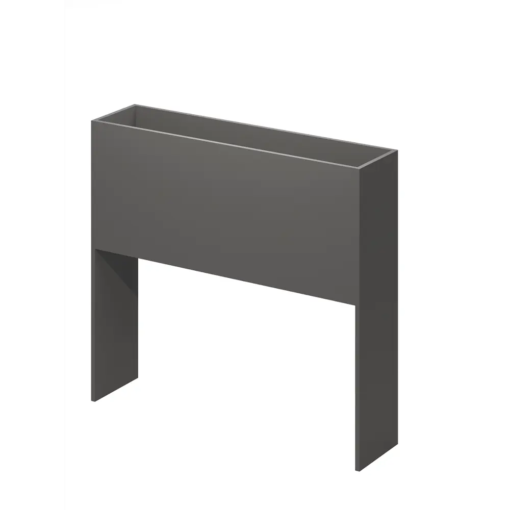 Фото Подставка для цветочных горшков Vetona 100929 120 см x 24 см x 110 см лдсп серый/серебристый Фото Подставка для цветочных горшков Vetona 100929 120 см x 24 см x 110 см лдсп серый/серебристый