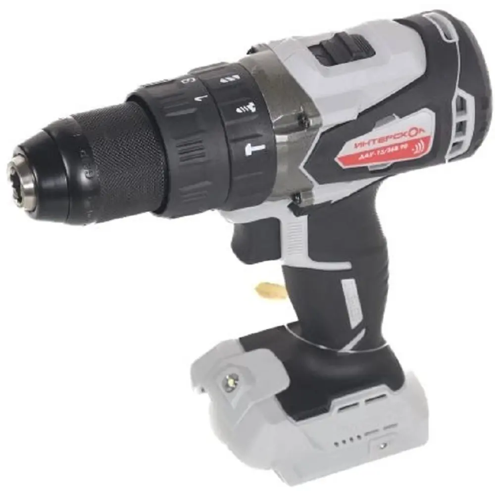 Фото 5 Дрель-шуруповерт аккумуляторная ударная бесщеточная Интерскол ДАУ-13/36В 90, 36 В Li-Ion без АКБ и ЗУ Фото 5 Дрель-шуруповерт аккумуляторная ударная бесщеточная Интерскол ДАУ-13/36В 90, 36 В Li-Ion без АКБ и ЗУ