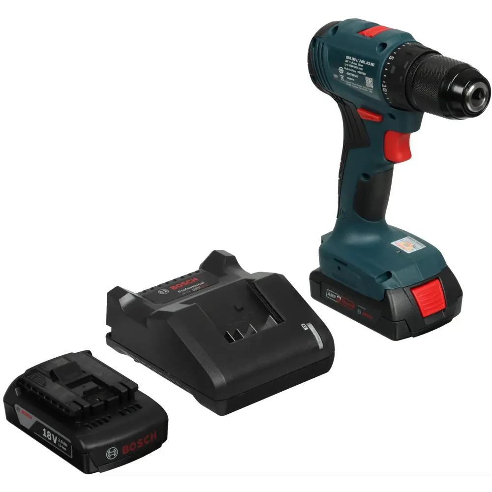 Фото 3 Дрель-шуруповерт аккумуляторная бесщеточная Bosch GSR 185 LI, 06019K3080, 18 В Li-Ion 2x2 Ач Фото 3 Дрель-шуруповерт аккумуляторная бесщеточная Bosch GSR 185 LI, 06019K3080, 18 В Li-Ion 2x2 Ач
