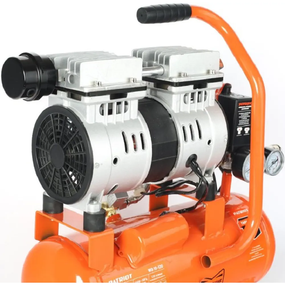 Фото 2 Компрессор сетевой поршневой Patriot WO 10-120, 10 л 120 л/мин Фото 2 Компрессор сетевой поршневой Patriot WO 10-120, 10 л 120 л/мин