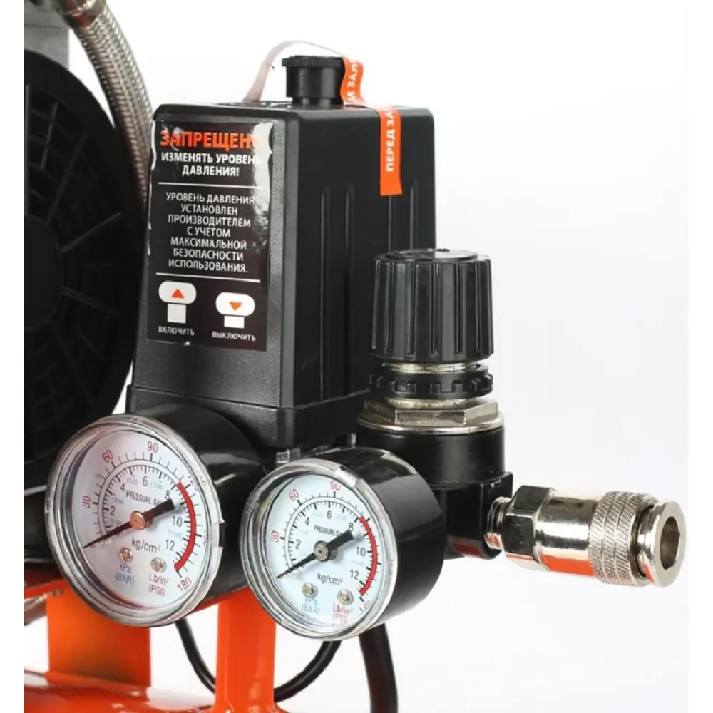 Фото 7 Компрессор сетевой поршневой Patriot WO 10-120, 10 л 120 л/мин Фото 7 Компрессор сетевой поршневой Patriot WO 10-120, 10 л 120 л/мин