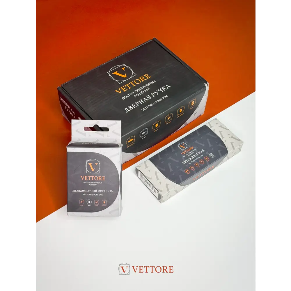 Фото 16 Ручка дверная межкомнатная Vettore R06.081 BN + защелка C-03B Kevlar + петли FLUSH 100x75 черный никель Фото 16 Ручка дверная межкомнатная Vettore R06.081 BN + защелка C-03B Kevlar + петли FLUSH 100x75 черный никель