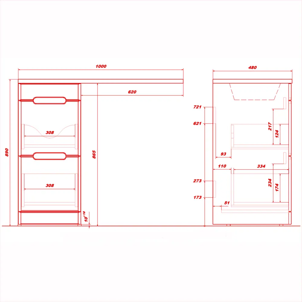 Фото 8 Тумба с раковиной RUVANN VIRTA 40 раковина Даллас 100 левый в ванную напольная цвет дуб вотан, графит софт Фото 8 Тумба с раковиной RUVANN VIRTA 40 раковина Даллас 100 левый в ванную напольная цвет дуб вотан, графит софт