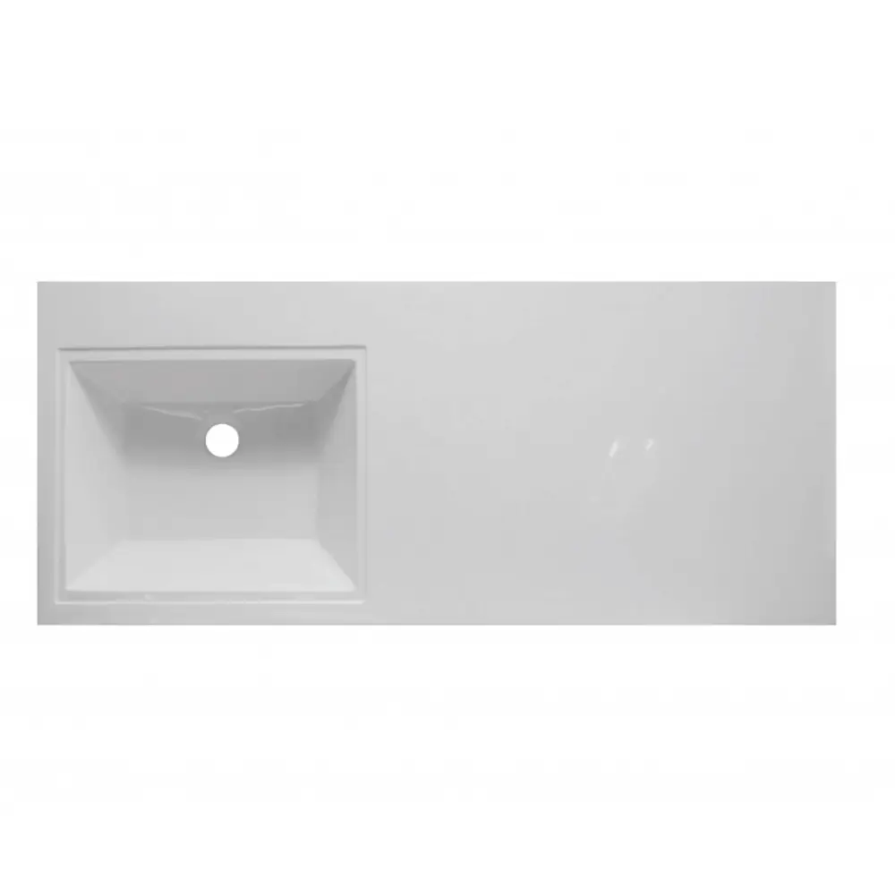 Фото 7 Тумба с раковиной RUVANN VIRTA 40 раковина Даллас 100 левый в ванную напольная цвет дуб вотан, графит софт Фото 7 Тумба с раковиной RUVANN VIRTA 40 раковина Даллас 100 левый в ванную напольная цвет дуб вотан, графит софт