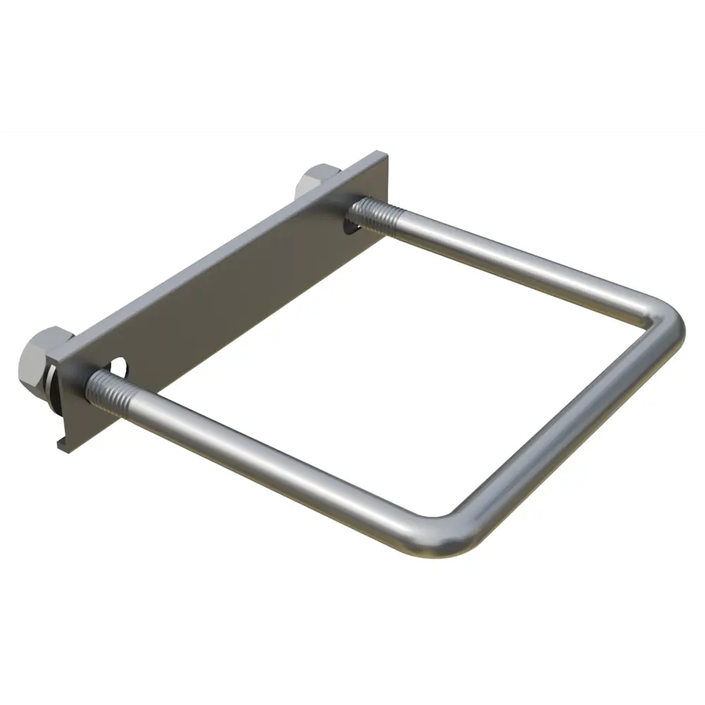 Фото Хомут для забора Ювента 40x40мм оцинкованная сталь 21шт Фото Хомут для забора Ювента 40x40мм оцинкованная сталь 21шт