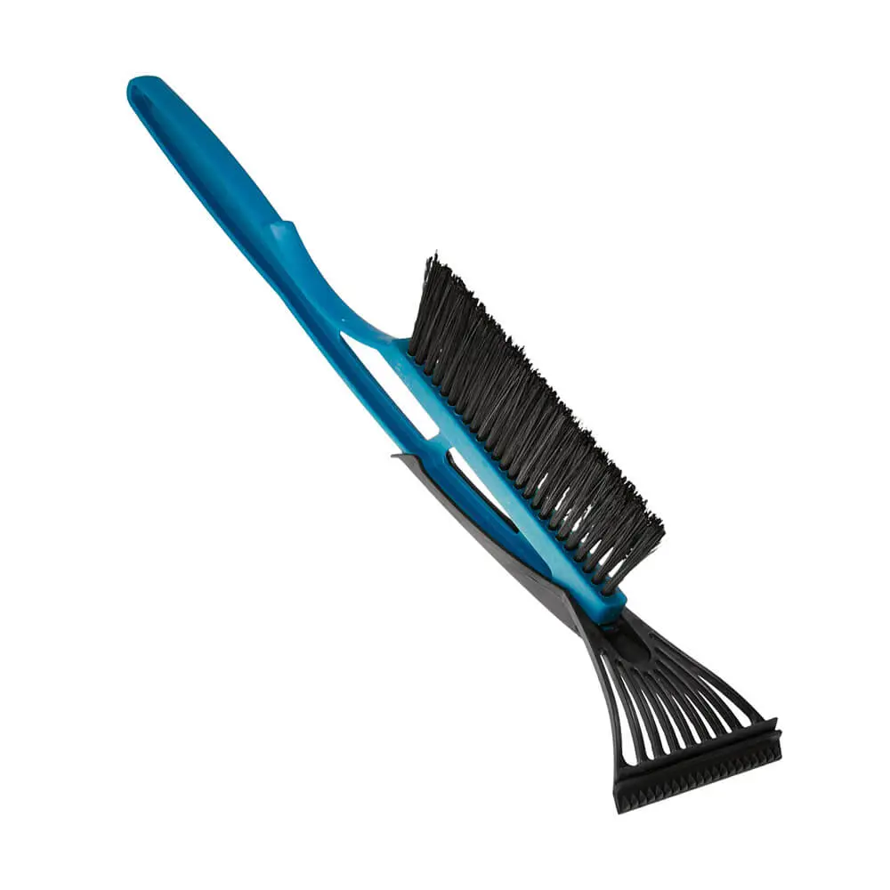 Фото Щетка сметка для снега со скребком Limroy Nice touch 55 см пластик синий Фото Щетка сметка для снега со скребком Limroy Nice touch 55 см пластик синий