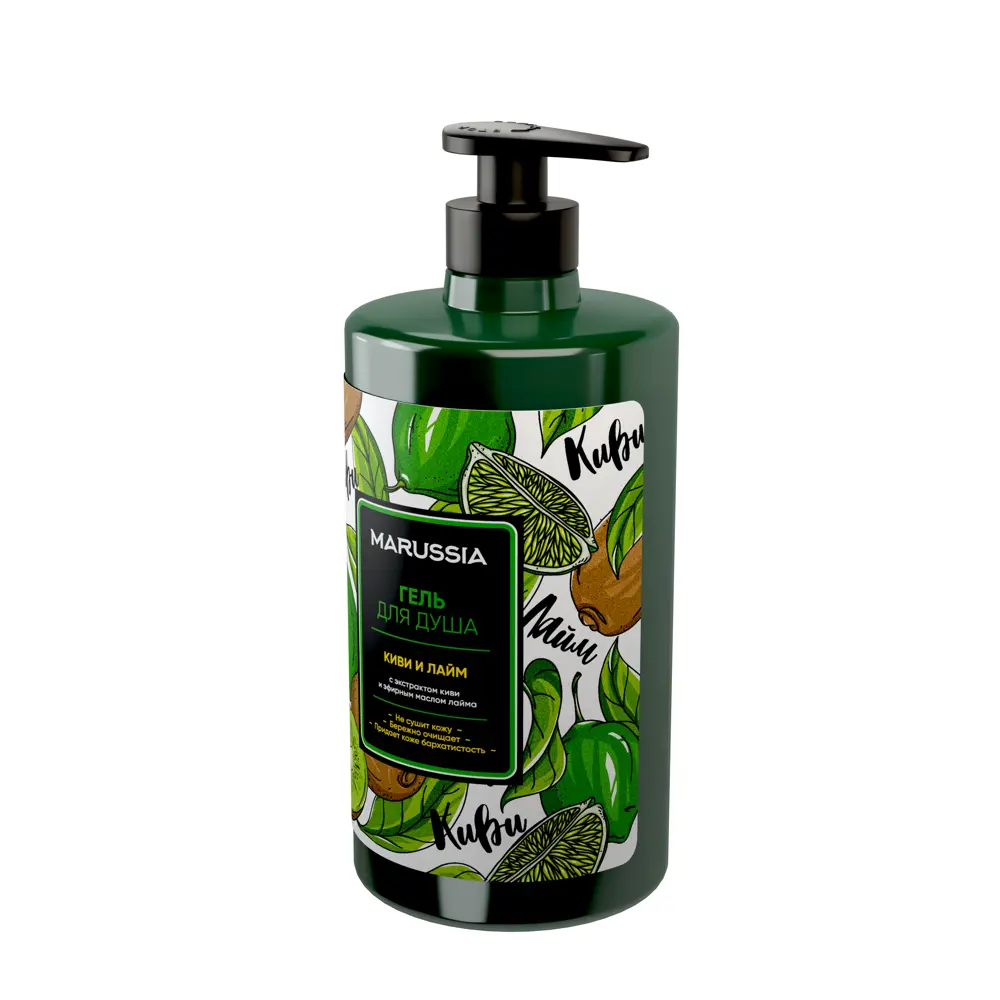 Фото 3 Гель для душа Marussia Киви Лайм парфюмированный женский/мужской 460 мл
