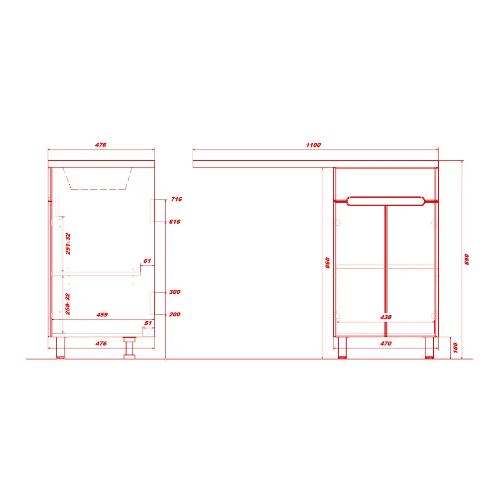 Фото 5 Тумба с раковиной RUVANN LOVANA 50 раковина Даллас 110 правый в ванную напольная цвет белый