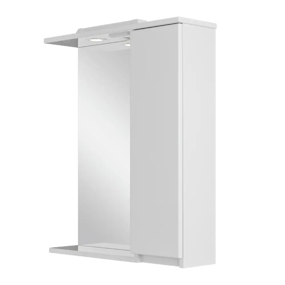 Фото 3 Зеркальный шкафчик в ванную Ruvann Forto 60