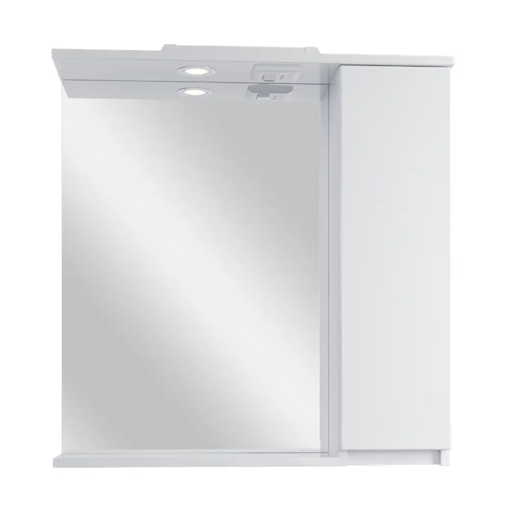 Фото 2 Зеркальный шкафчик в ванную Ruvann Forto 70