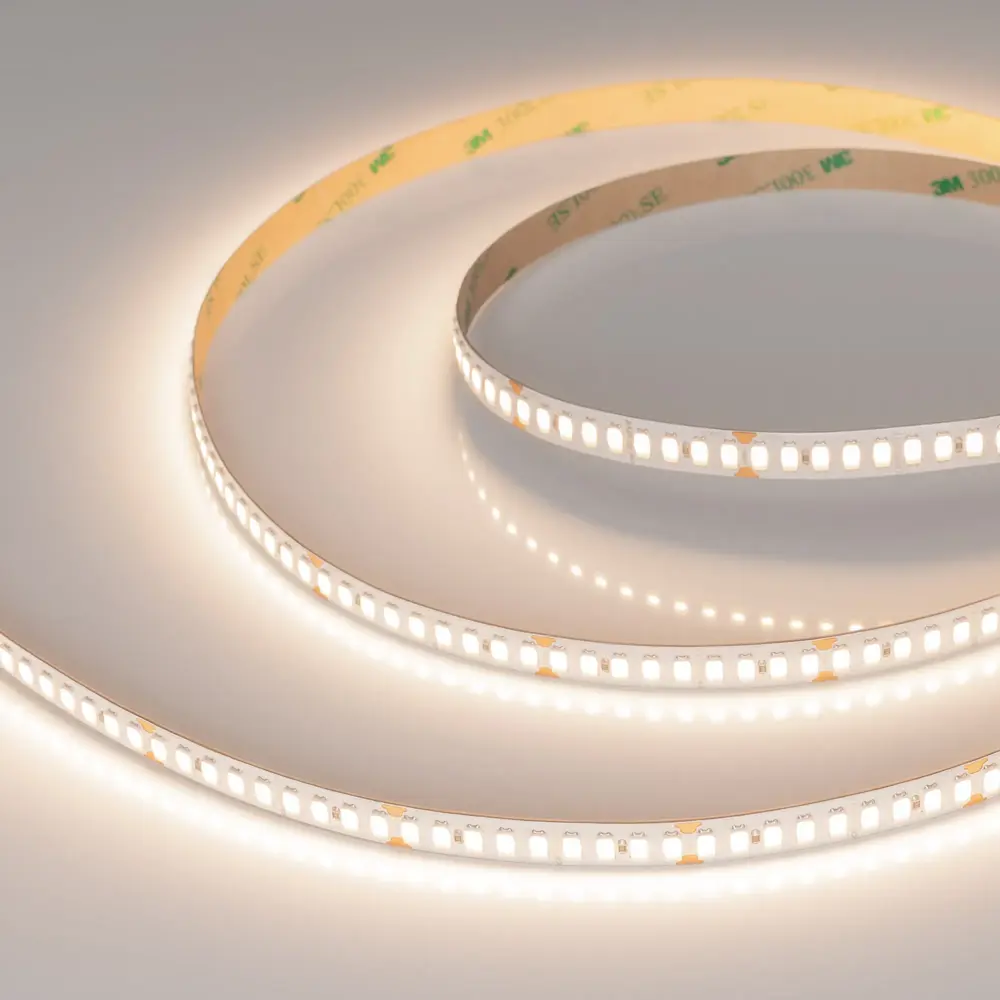 Фото 3 Светодиодная лента Arlight Arlt_040249 180 диод/м 19.2 Вт/м 24 В IP20 5 м теплый белый свет Фото 3 Светодиодная лента Arlight Arlt_040249 180 диод/м 19.2 Вт/м 24 В IP20 5 м теплый белый свет