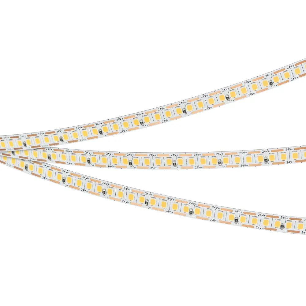Фото 2 Светодиодная лента Arlight Arlt_046940_1 200 диод/м 16 Вт/м 24 В IP20 5 м теплый белый свет Фото 2 Светодиодная лента Arlight Arlt_046940_1 200 диод/м 16 Вт/м 24 В IP20 5 м теплый белый свет