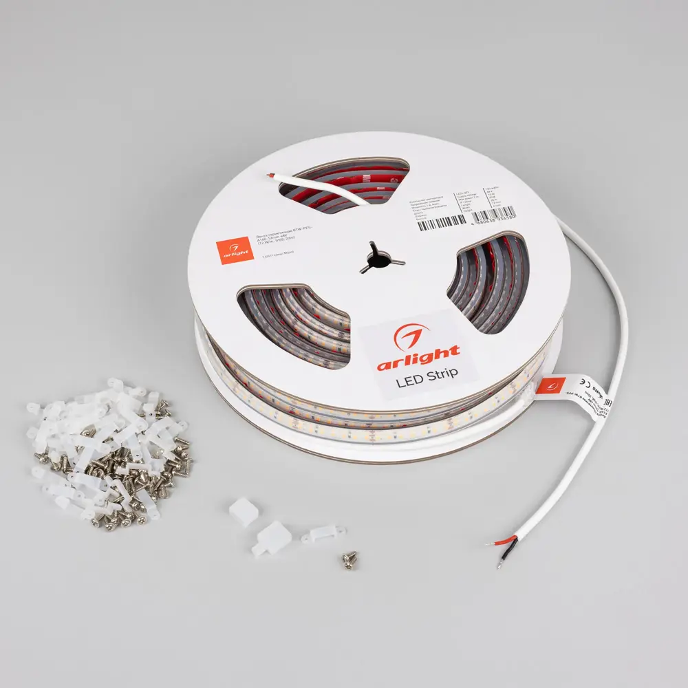 Фото 3 Светодиодная лента Arlight Arlt_057302 140 диод/м 12 Вт/м 48 В IP68 20 м теплый белый свет Фото 3 Светодиодная лента Arlight Arlt_057302 140 диод/м 12 Вт/м 48 В IP68 20 м теплый белый свет