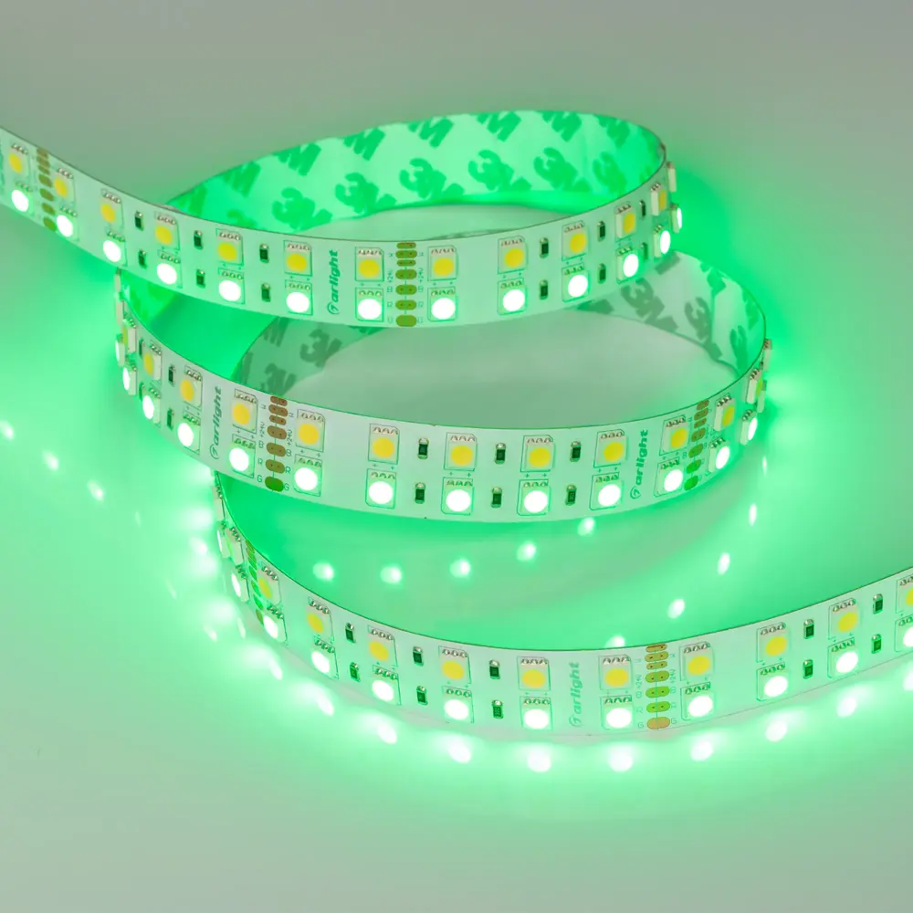 Фото 9 Светодиодная лента Arlight Arlt_011823_2 144 диод/м 32 Вт/м 24 В IP20 5 м белый, изменение цвета rgb свет