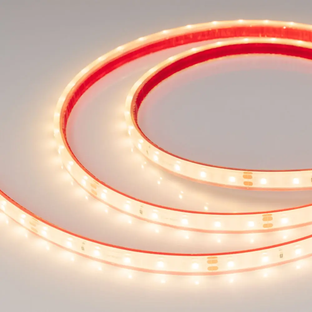 Фото Светодиодная лента Arlight Arlt_034159 60 диод/м 4.8 Вт/м 24 В IP68 5 м теплый белый свет