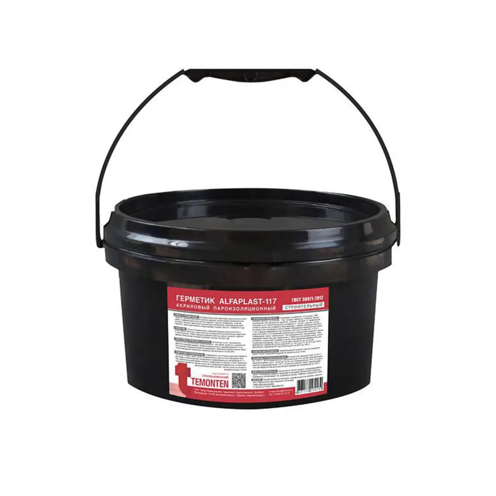 Фото Герметик Alfaplast-117 пароизоляционный белый 7кг Фото Герметик Alfaplast-117 пароизоляционный белый 7кг