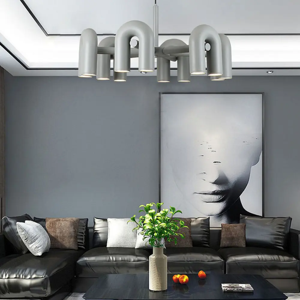 Фото 5 Люстра подвесная светодиодная Imperiumloft Fanny grey Impr_192005-23 15 м² теплый белый свет цвет серый Фото 5 Люстра подвесная светодиодная Imperiumloft Fanny grey Impr_192005-23 15 м² теплый белый свет цвет серый