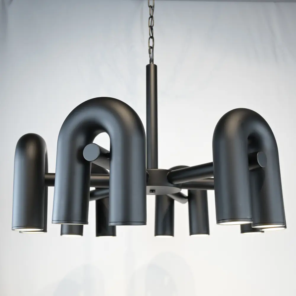 Фото 3 Люстра подвесная светодиодная Imperiumloft Fanny black Impr_192008-23 42 м² теплый белый свет цвет черный Фото 3 Люстра подвесная светодиодная Imperiumloft Fanny black Impr_192008-23 42 м² теплый белый свет цвет черный