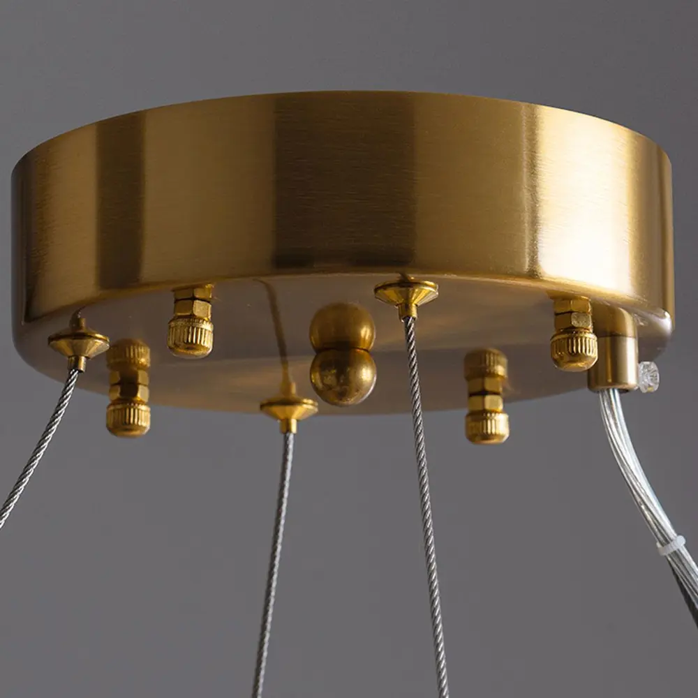 Фото 5 Люстра подвесная светодиодная Imperiumloft Voyage Impr_220061-23 10 м² белый свет цвет прозрачный/латунь Фото 5 Люстра подвесная светодиодная Imperiumloft Voyage Impr_220061-23 10 м² белый свет цвет прозрачный/латунь