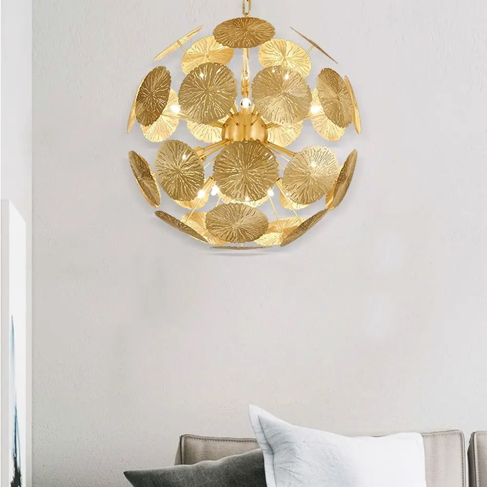 Фото 13 Люстра подвесная Imperiumloft Inca ball Impr_151615-26 28 ламп 56 м² цвет латунь Фото 13 Люстра подвесная Imperiumloft Inca ball Impr_151615-26 28 ламп 56 м² цвет латунь