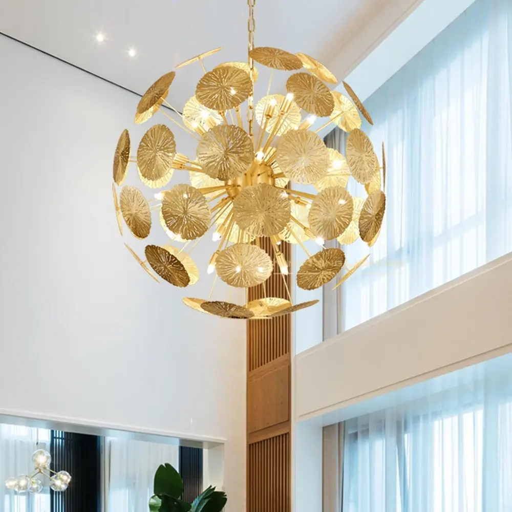 Фото 15 Люстра подвесная Imperiumloft Inca ball Impr_151615-26 28 ламп 56 м² цвет латунь Фото 15 Люстра подвесная Imperiumloft Inca ball Impr_151615-26 28 ламп 56 м² цвет латунь