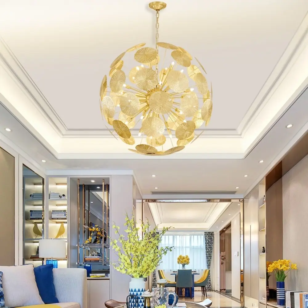 Фото 16 Люстра подвесная Imperiumloft Inca ball Impr_151615-26 28 ламп 56 м² цвет латунь Фото 16 Люстра подвесная Imperiumloft Inca ball Impr_151615-26 28 ламп 56 м² цвет латунь