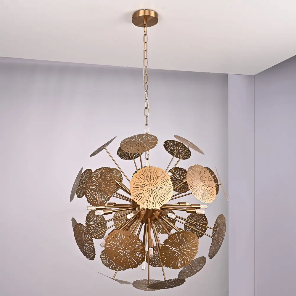 Фото 6 Люстра подвесная Imperiumloft Inca ball Impr_151615-26 28 ламп 56 м² цвет латунь Фото 6 Люстра подвесная Imperiumloft Inca ball Impr_151615-26 28 ламп 56 м² цвет латунь