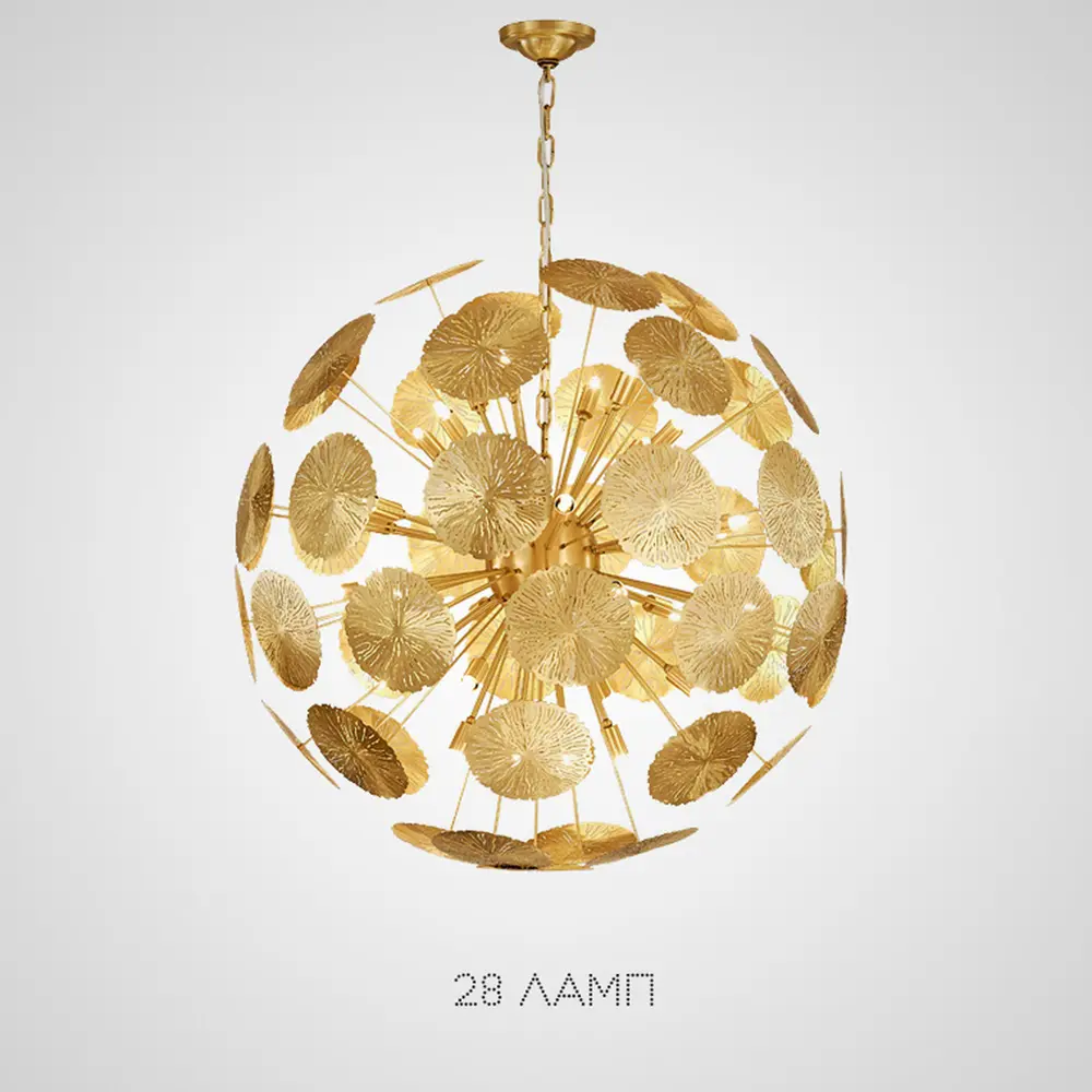 Фото 11 Люстра подвесная Imperiumloft Inca ball Impr_151615-26 28 ламп 56 м² цвет латунь Фото 11 Люстра подвесная Imperiumloft Inca ball Impr_151615-26 28 ламп 56 м² цвет латунь