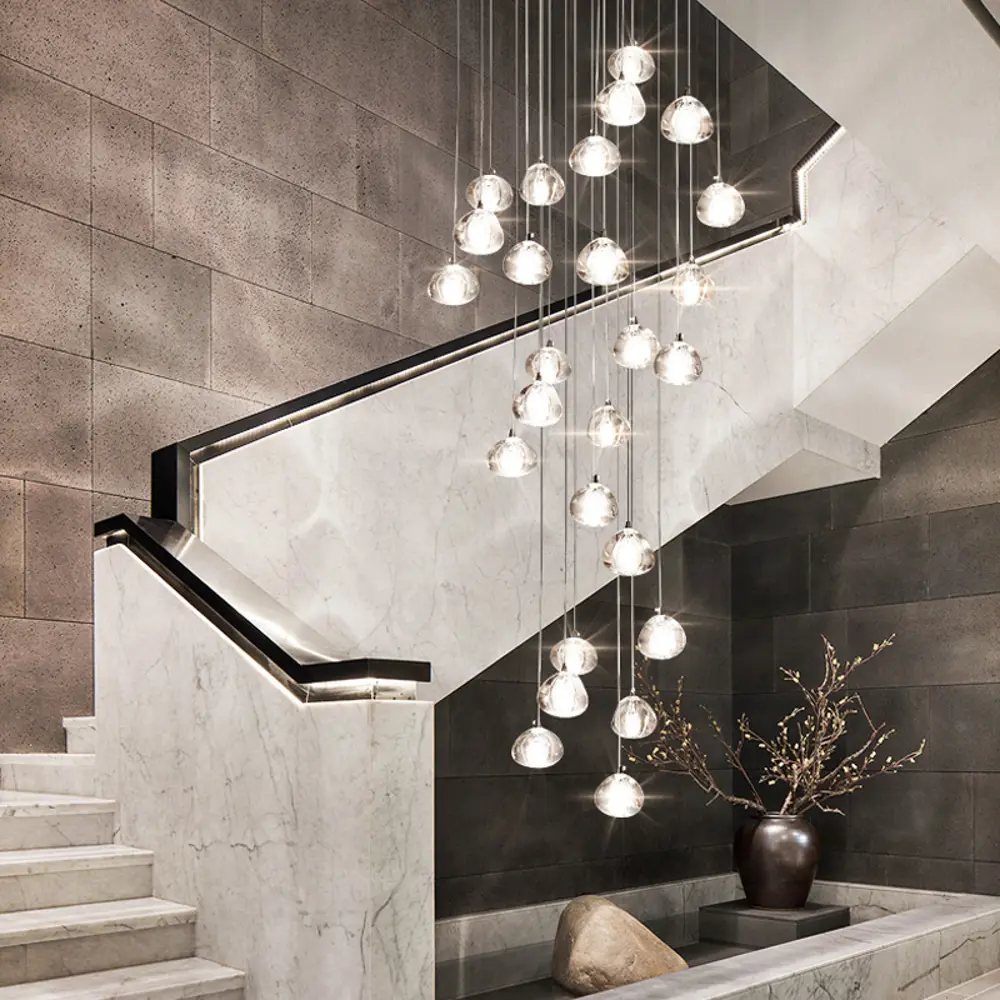 Фото 14 Люстра подвесная Imperiumloft Meteora Impr_178392-26 26 ламп 40 м² цвет хром, прозрачный Фото 14 Люстра подвесная Imperiumloft Meteora Impr_178392-26 26 ламп 40 м² цвет хром, прозрачный