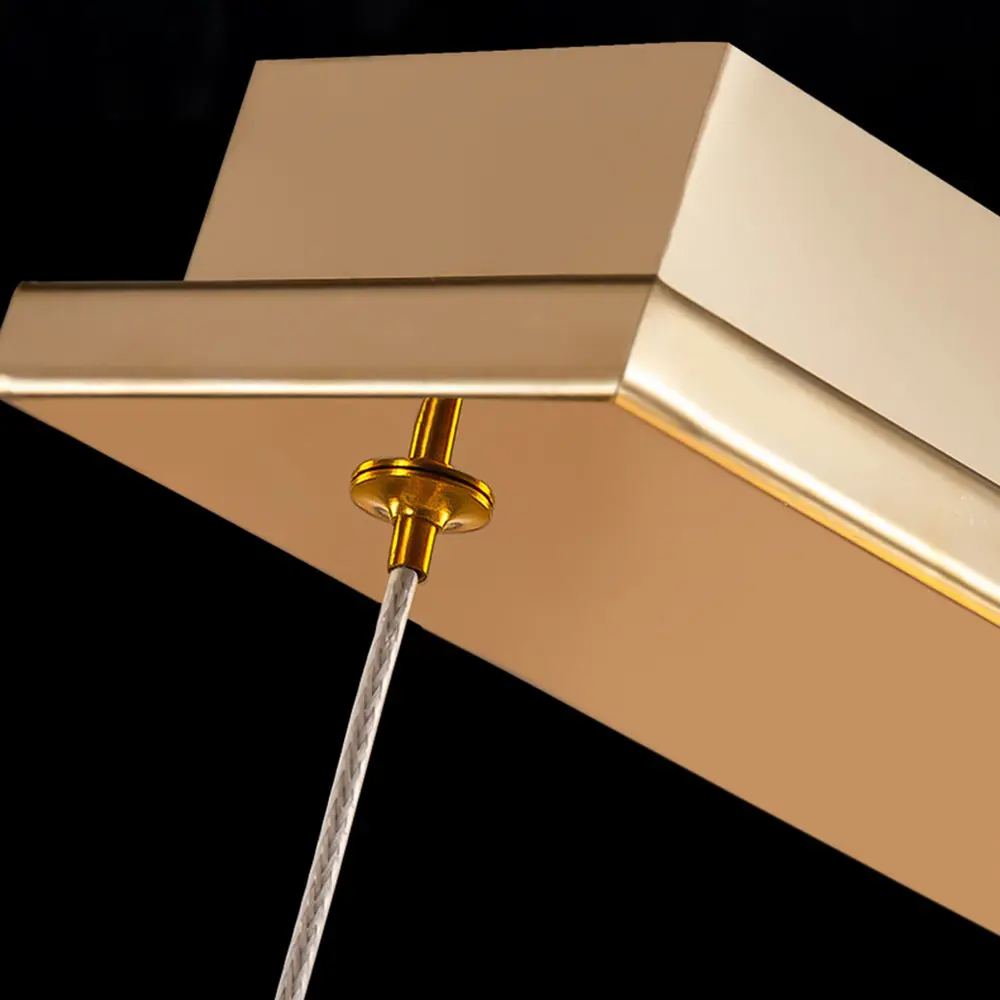 Фото 9 Люстра подвесная светодиодная Imperiumloft Bertolda 219896-23 49 м² белый свет цвет прозрачный, латунь