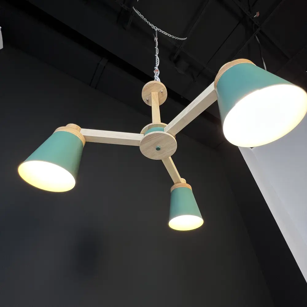 Фото 16 Люстра потолочная Imperiumloft Prop grey Impr_191988-23 3 ламп 6 м² цвет серый, коричневый