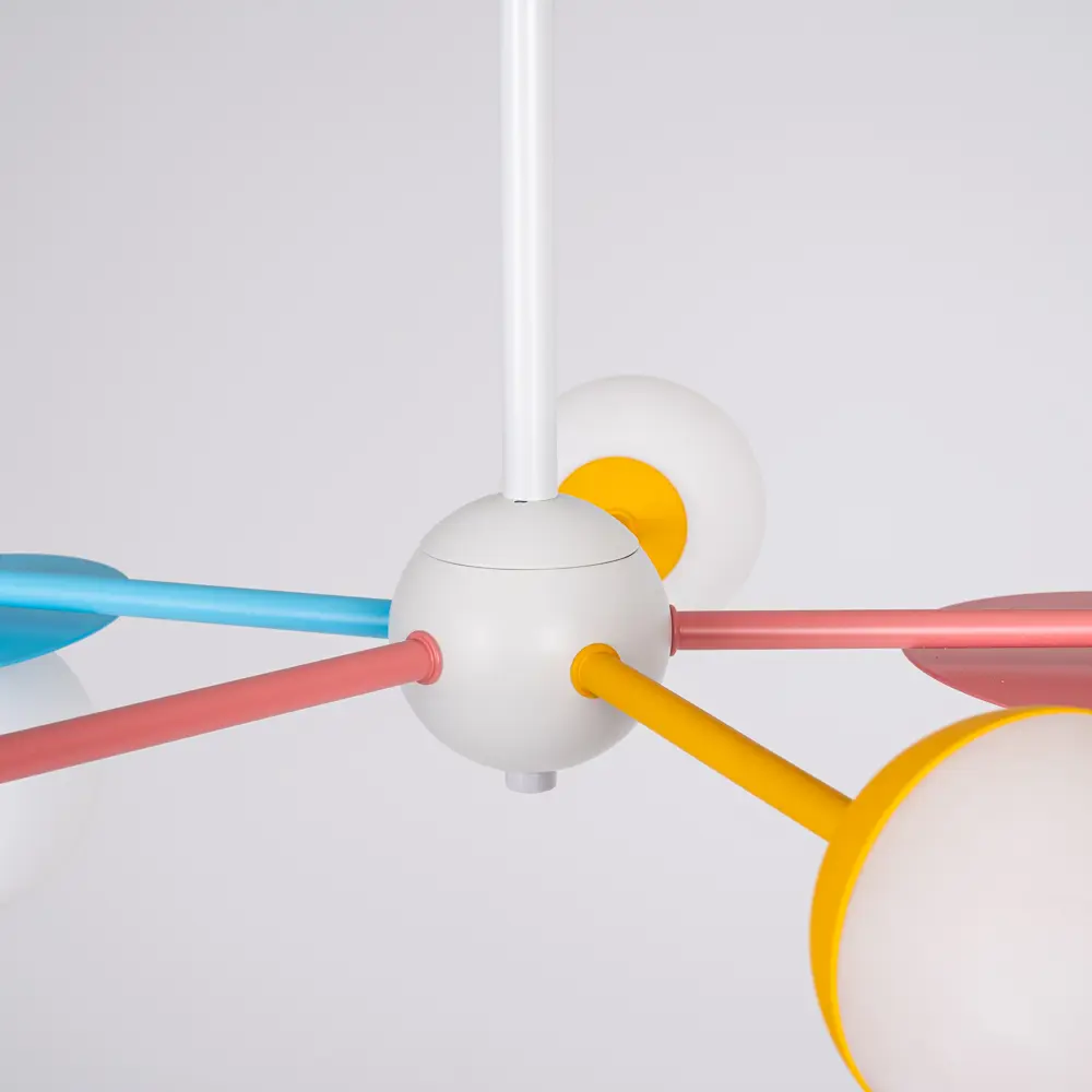 Фото 11 Люстра потолочная Imperiumloft Hendy Impr_194956-23 5 ламп 11 м² цвет желтый/розовый/голубой Фото 11 Люстра потолочная Imperiumloft Hendy Impr_194956-23 5 ламп 11 м² цвет желтый/розовый/голубой