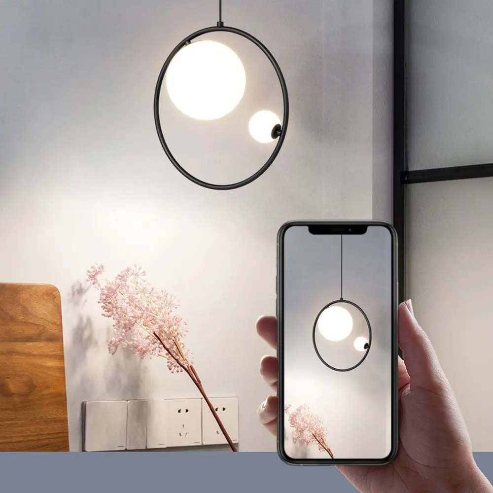 Фото 4 Светильник подвесной Imperiumloft Ingrun Impr_212877-23 2 ламп 4 м² цвет белый, черный