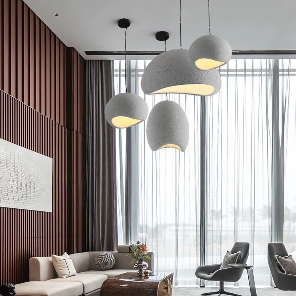 Фото 5 Светильник подвесной Imperiumloft Cemencloud b Impr_219867-23 1 лампа 3 м² цвет серый/черный