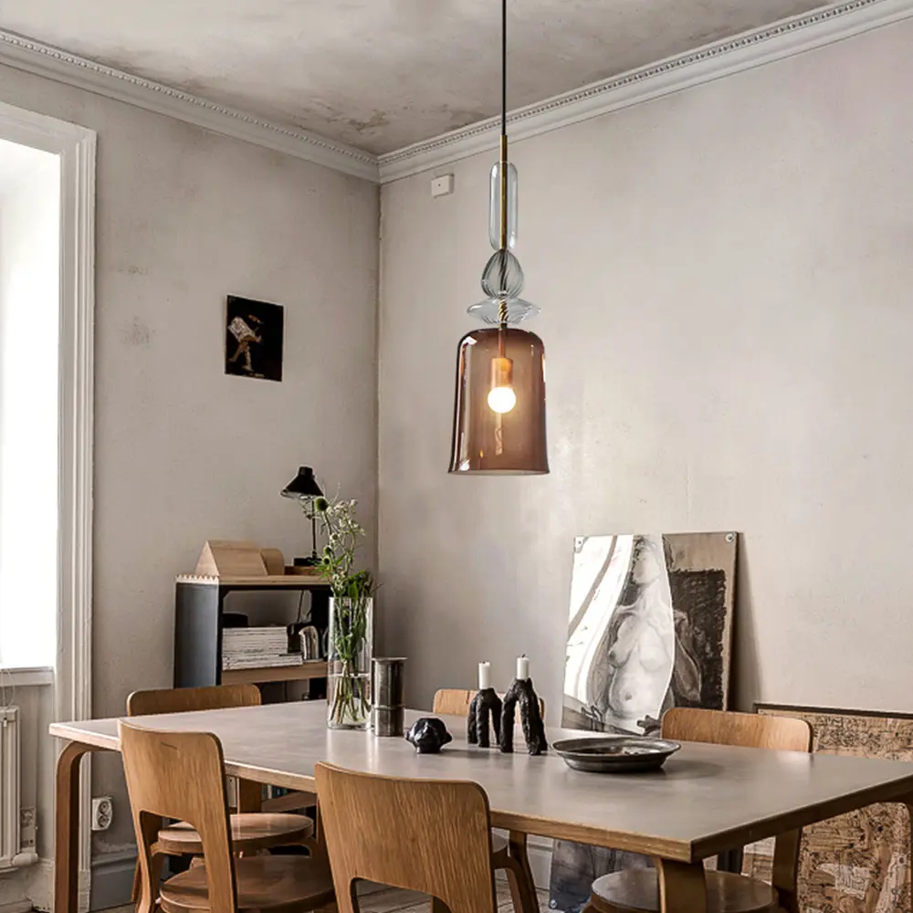 Фото 14 Светильник подвесной Imperiumloft Candy01 Impr_240232-26 1 лампа 3 м² цвет прозрачный/розовый/черный