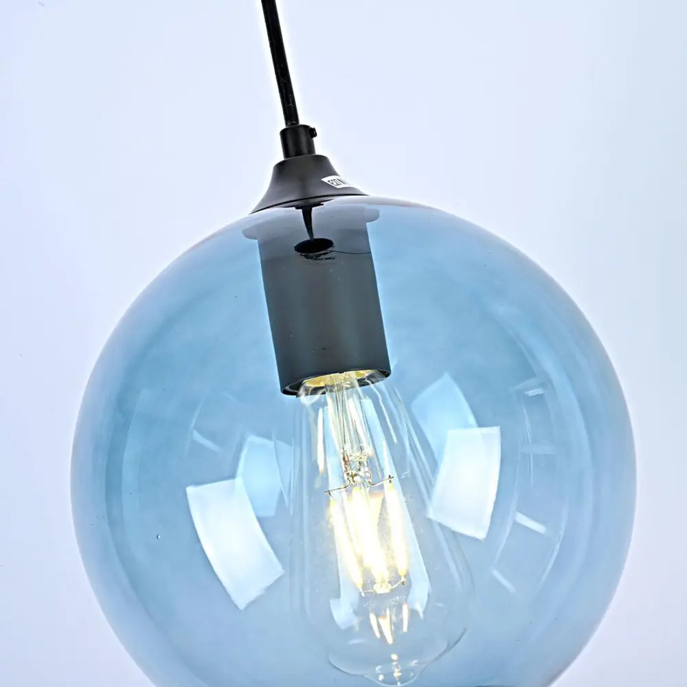 Фото 3 Светильник подвесной Imperiumloft Pick-n-mix b Impr_241129-26 1 лампа 3 м² цвет голубой/черный Фото 3 Светильник подвесной Imperiumloft Pick-n-mix b Impr_241129-26 1 лампа 3 м² цвет голубой/черный