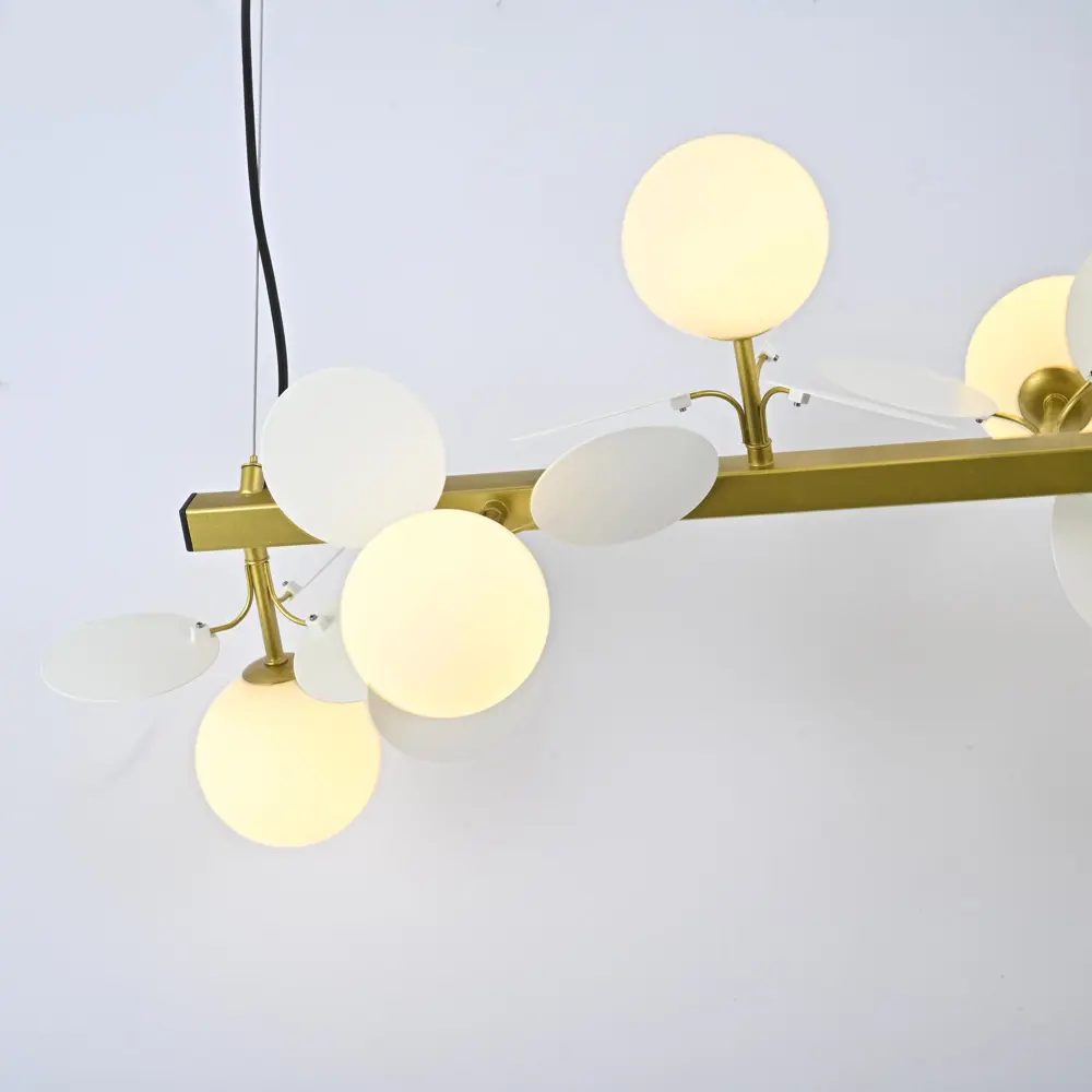 Фото 7 Светильник подвесной Imperiumloft Matisse Impr_191882-26 6 ламп 12 м² цвет белый/золотой